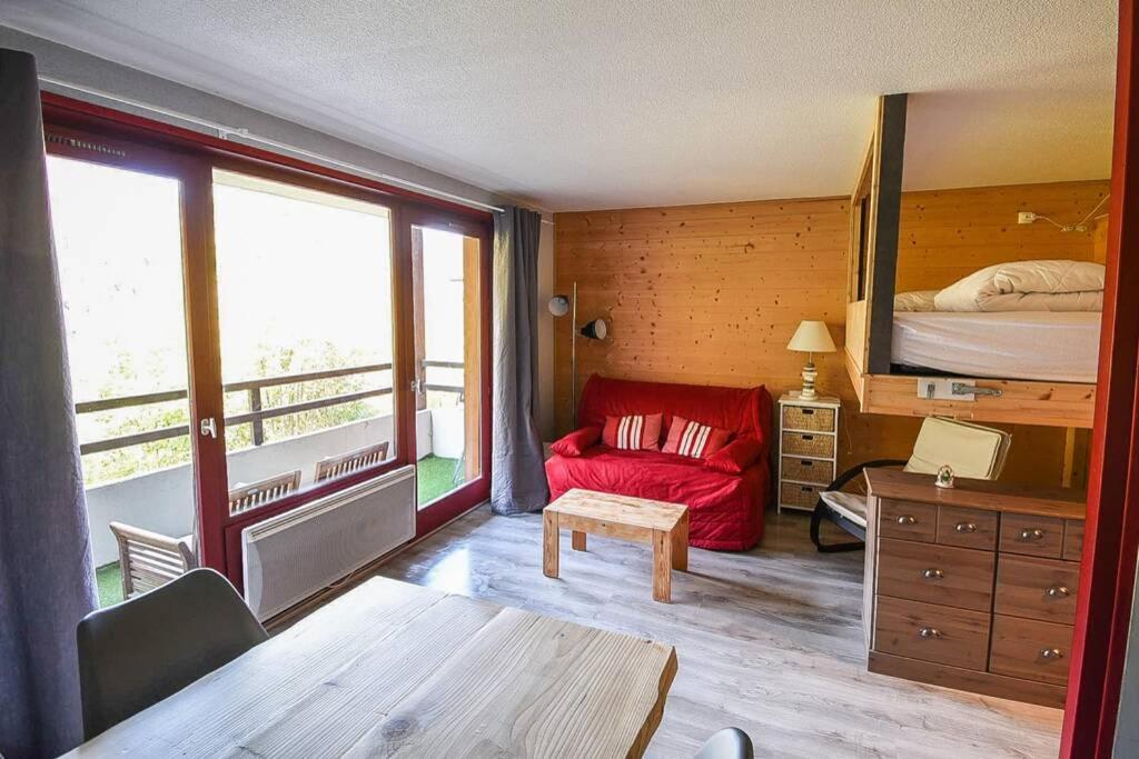 Le Relai S31 - Grand Et Lumineux Studio Avec Coin Montagne 4-6 Pers, Tout Equipe, Avec Wifi, A 30M Des Pistes Avec Un Grand Balcon, Draps Non Compris แซงต์-ฌ็อง-โดลป์ ภายนอก รูปภาพ
