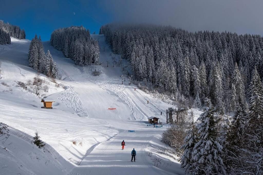 Le Relai S31 - Grand Et Lumineux Studio Avec Coin Montagne 4-6 Pers, Tout Equipe, Avec Wifi, A 30M Des Pistes Avec Un Grand Balcon, Draps Non Compris แซงต์-ฌ็อง-โดลป์ ภายนอก รูปภาพ
