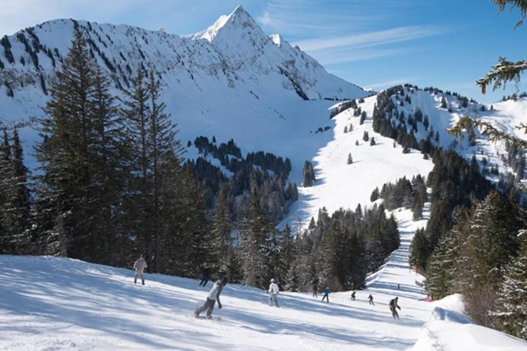 Le Relai S31 - Grand Et Lumineux Studio Avec Coin Montagne 4-6 Pers, Tout Equipe, Avec Wifi, A 30M Des Pistes Avec Un Grand Balcon, Draps Non Compris แซงต์-ฌ็อง-โดลป์ ภายนอก รูปภาพ