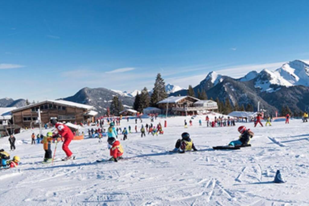 Le Relai S31 - Grand Et Lumineux Studio Avec Coin Montagne 4-6 Pers, Tout Equipe, Avec Wifi, A 30M Des Pistes Avec Un Grand Balcon, Draps Non Compris แซงต์-ฌ็อง-โดลป์ ภายนอก รูปภาพ